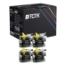 TCTK Atramentové náplne LC-127 sada 4 ks čierna kompatibilný s Brother DCP-J 4110 DW W, MFC-J 4310 DW, MFC-J 4410 DW, MFC-J 4510 DW, MFC-J 4610 DW, MFC-J 4710 DW, nahrádza LC127XLBK