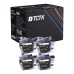 TCTK Atramentové náplne LC3211BK sada 4 ks čierna kompatibilný s Brother DCP-J 572 DW, pre DCP-J 772 DNW DW, pre DCP-J 774 DW, pre MFC-J 490, pre MFC-J 491 DW, pre MFC-J 497 DW, pre MFC-J 890