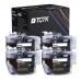 TCTK Atramentové náplne LC-3219XL sada 4 ks čierna kompatibilný s Brother MFC-J 5330 DW, pre MFC-J 5335 DW DWF, pre MFC-J 5730 DW, pre MFC-J 5830 DW, pre MFC-J 5930 DW, nahrádza LC3219XLBK