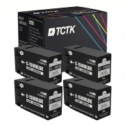 TCTK Atramentové náplne PGI-1500XLBK sada 4 ks čierna kompatibilný s Canon MAXIFY MB 2000 2050 2100 2150 2155 2300 2350 2700 2750 2755, nahrádza 9182B001