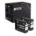 TCTK Atramentové náplne PGI-2500XL sada 4 ks čierna kompatibilný s Canon MAXIFY iB 4000 4050 4100 4150, pre MAXIFY MB 5000 5050 5100 5150 5155 5300 5350 5400 5450 5455, nahrádza 9254B001