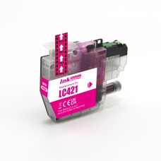 Kompatibilní s Brother LC421XLM / 10ml Atrament Tmavo purpurová (Atramentové kazety)