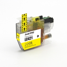 Kompatibilní s Brother LC421XLY / 10ml Atrament Žlutá (Atramentové kazety)