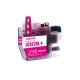 Kompatibilní s Brother LC422XLM / 19ml Atrament Tmavo purpurová (Atramentové kazety)