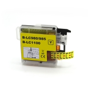 Kompatibilná náhrada za Kompatibilní s Brother LC-1100XL / 19ml Atrament Žlutá (Atramentové kazety - Farbivo)