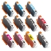 TCTK Atramentové náplne PFI-300CO PFI-300C PFI-300GY PFI-300MBK PFI-300M PFI-300PBK PFI-300PC PFI-300PM PFI-300R PFI-300Y sada 10 ks viacfarebná kompatibilný s Canon imagePROGRAF PRO-300