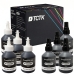 TCTK Atramentové náplne BT6000BK BT6000BK sada 8 ks 4x čierna 4x azúrová kompatibilný s Brother DCP-T300 DCP-T500W DCP-T700W MFC-T800W