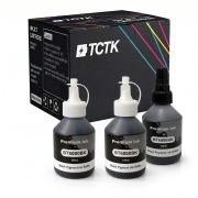 TCTK Atramentové náplne 100mlBT6000BK BT6000BK sada 2 ks čierna azúrová kompatibilný s Brother DCP-T300 DCP-T500W DCP-T700W MFC-T800W