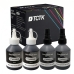 TCTK Atramentové náplne 100mlBT6000BK BT6000BK sada 4 ks 2x čierna 2x azúrová kompatibilný s Brother DCP-T300 DCP-T500W DCP-T700W MFC-T800W