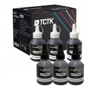TCTK Atramentové náplne 100mlBT6000BK BT6000BK sada 6 ks 3x čierna 3x azúrová kompatibilný s Brother DCP-T300 DCP-T500W DCP-T700W MFC-T800W