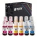 TCTK Atramentové náplne E-101C E-101M E-101Y sada 6 ks CMY (po 2 ks) kompatibilný s Epson EcoTank L14150 L4150 L4160 L4260 L4266 L6160 L6170 L6176 L6190 L6260 L6270 L6276 L6290