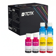 TCTK Atramentové náplne 100ml GT52C GT52M GT52Y sada 6 ks CMY (po 2 ks) kompatibilný s HP DeskJet GT 5810 5820 5822, Ink Tank 115 118 310 311 315 318 319 410 411 412 415 416 418 419, Smart Tank 500