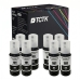 TCTK Atramentové náplne E-101BK E-101BK sada 8 ks čierna kompatibilný s Epson EcoTank L14150 L4150 L4160 L4260 L4266 L6160 L6170 L6176 L6190 L6260 L6270 L6276 L6290