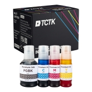 TCTK náplne GI-51PGBK GI-51C GI-51M GI-51Y 4balenie CMYK kompatibilné s Canon PIXMA G1520 G1530 G1560 G2520 G2560 G2570 G3520 G3560 G3570 G3571 G3572 G3590 G4570, nahrádza 4529C001