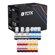 TCTK atrament GI-51PGBK GI-51C GI-51M GI-51Y 12 balenie CMYK kompatibilný s Canon PIXMA G1520 G1530 G1560 G2520 G2560 G2570 G3520 G3560 G3570 G3571 G3572 G3590 G4570, nahrádza 4529C001
