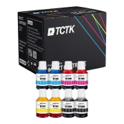 TCTK atrament 8 balenie GI-56C GI-56M GI-56Y GI-56BK CMYK kompatibilné s Canon MAXIFY GX 3040 GX 3050 GX 4040 GX 4050 GX 5050 GX 5150 GX 5540 GX 5550 GX 6050 GX 6150 GX 6550 GX 7050 GX 7055 GX 7150, nahrádza 4430C001