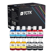 TCTK atrament GI-56C GI-56M GI-56Y GI-56BK 12-balenie CMYK kompatibilný s Canon MAXIFY GX 3040 GX 3050 GX 4040 GX 4050 GX 5050 GX 5150, nahrádza 4430C001