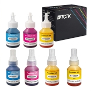 TCTK Atramentové náplne BT5000C 50mlBT5000M BT5000Y BT5000C 50mlBT5000M BT5000Y sada 3 ks CMY kompatibilný s Brother DCP-T220 DCP-T226 DCP-T300 DCP-T310 DCP-T420W DCP-T425W DCP-T426W, nahrádza F cap