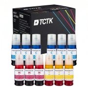 TCTK Atramentové náplne GI-41C GI-41M 70ml GI-41Y sada 12 ks CMY (po 4 ks) kompatibilný s Canon PIXMA G1420 G1430 G2420 G2460 G2470 G3420 G3460 G3470 G3471 G3472 G4470