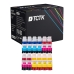 TCTK Atrament GI-50C GI-50M GI-50Y sada 12 ks (4x azúrová, purpurová, žltá) kompatibilný s Canon PIXMA G5045 G5050 G5055 G6045 G6050 G6055 G7045 G7050 G7055, nahrádza 3403C001