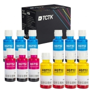 TCTK Atramentové náplne 70ml GT52M GT52Y sada 9 ks CMY (po 3 ks) kompatibilný s HP DeskJet GT 5810 5820 5822, Ink Tank 115 118 310 311 315 318 319 410 411 412 415 416 418 419, Smart Tank 500 502 508