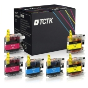 TCTK atramentové kazety LC-125 sada 6 ks CMY kompatibilné s Brother DCP-J 4110 DW, MFC-J 4310/4410/4510/4610/4710 DW, nahrádza LC125XLC