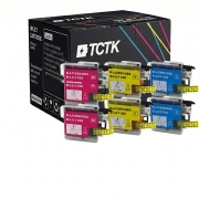 TCTK atramentové kazety LC-1100 balenie 12 ks CMY kompatibilné s Brother DCP-145 C DCP-165 C DCP-J 125 MFC-250 C MFC-J 265 W, nahrádza LC1100C