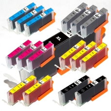 Kompatibilná náhrada za Canon CLI-551XL (6443B001),CLI-551XL (6444B001),CLI-551XL (6445B001),CLI-551XL (6446B001)
