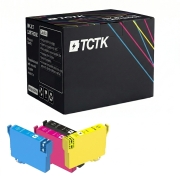 TCTK Atramentové náplne 27 27 27 sada 3 ks CMY kompatibilný s Epson WorkForce WF-3600, WorkForce WF-3620 DWF WF, WorkForce WF-3640 DTWF, WorkForce WF-7110 DTW, nahrádza C13T27024012