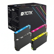 TCTK atramentové kazety 405XL 4 balenie CMYK kompatibilné s Epson WorkForce EC-C 7000 WF-3820 DWF WF-7835 DTWF, nahrádza C13T05H14010