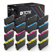 TCTK atramentové kazety 405XL 4-balenie CMYK kompatibilné s Epson WorkForce EC-C 7000 WF-3820 DWF WF-3825 DWF WF-3830 DTWF, nahrádza C13T05H14010
