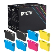 TCTK atramentové kazety 603XL 8ks CMYK kompatibilné s Epson Expression Home XP-2100 XP-2105 XP-2150 XP-2155 XP-3100 XP-3105 XP-3150 XP-3155, nahrádza C13T03A14010