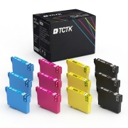 TCTK atramentové kazety 603XL 12-pack CMYK kompatibilné s Epson Expression Home XP-2100 XP-2105 XP-2150 XP-2155 XP-3100 XP-3105, nahrádza C13T03A14010