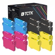 TCTK atramentové kazety 603XL 4-balenie CMYK kompatibilné s Epson Expression Home XP-2100 XP-2105 XP-2150 XP-2155 XP-3100 XP-3150, nahrádza C13T03A14010