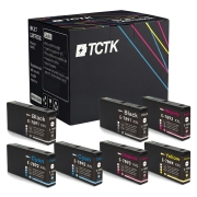TCTK atramentové kazety T7891XXL T7892XXL T7893XXL T7894XXL sada 8 ks CMYK kompatibilné s Epson WorkForce Pro WF-5100 WF-5110 DW WF-5190 DW, nahrádza C13T789140