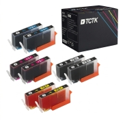 Multipack (8) Atramenty CMYK (Azúrová/Purpurová/Žltá/Čierna) Kompatibilné s HP DeskJet, OfficeJet, PhotoSmart - Nahrádza 364XL (CB323EE)