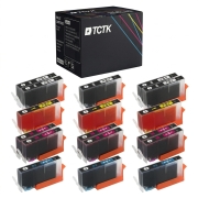 Multipack (12) Atramenty CMYK (Azúrová/Purpurová/Žltá/Čierna) Kompatibilné s HP DeskJet, OfficeJet, PhotoSmart - Nahrádza 364XL (CB323EE)