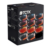 TCTK atramentové kazety 655 4 balenie CMYK kompatibilné s HP Deskjet Ink Advantage 3525 4615 4625 5525 6520 6525, nahrádza CZ109AE