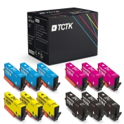 TCTK atramentové kazety 912XL 4 balenie CMYK kompatibilné s HP OfficeJet 8010 8012 8013 8014 8015 8017 8018 8020 8022 8023 8024 8025 8026 8028 8035, nahrádza 3YL84AE