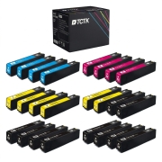 TCTK toner 913A sada 4 ks CMYK kompatibilný s HP PageWide 352 dw 377 dw 452 477 577, nahrádza L0R95AE