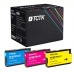 TCTK Atramentové náplne 953XL 953XL 953XL sada 3 ks CMY kompatibilný s HP OfficeJet Pro 7700 7720 7730 7740, pre OfficeJet Pro 7740 WF, pre OfficeJet Pro 8200 8210 8216 8218 8710, nahrádza F6U16AE