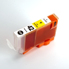 Kompatibilní s Canon CLI-42Y / 14ml Atrament Žlutá (Atramentové kazety)