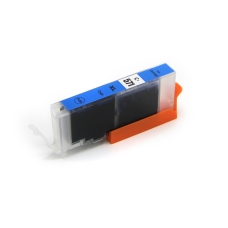 Kompatibilní s Canon CLI-571XLC / 12ml Atrament Azurová (Atramentové kazety)