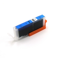 Kompatibilní s Canon CLI-581XXLC / 12.5ml Atrament Azurová (Atramentové kazety)