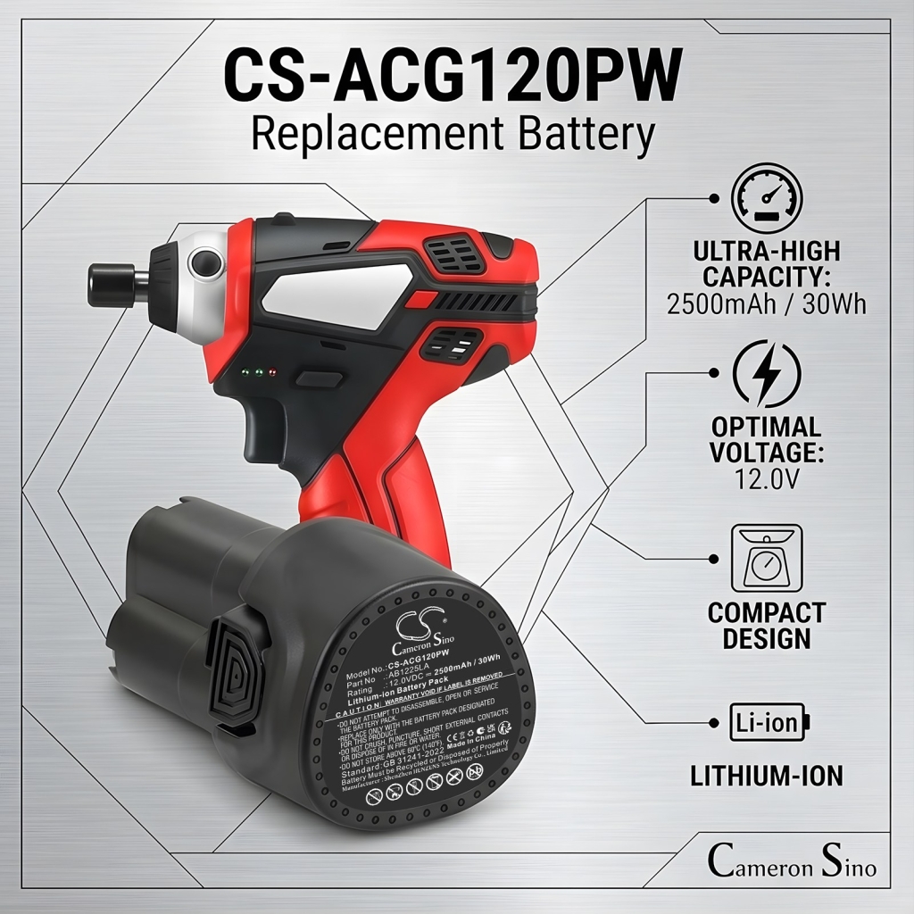 Batéria kompatibilné s Acdelco CS-ACG120PW