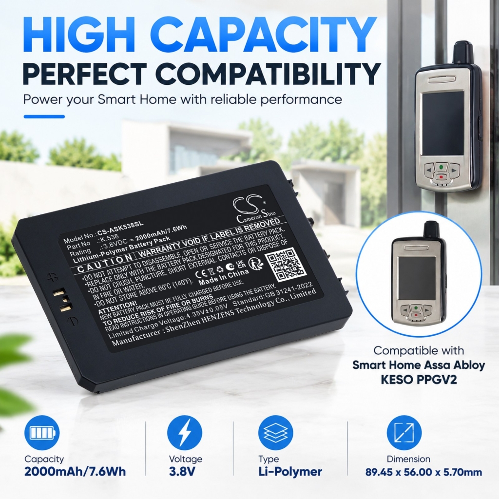 Batéria pre Assa Abloy Legic Advant