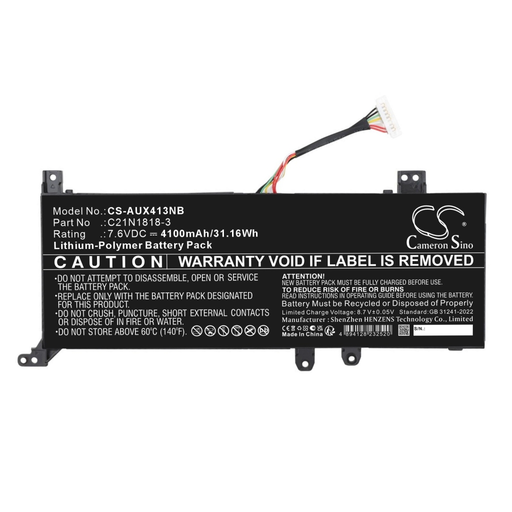 Batérie kompatibilné s Asus F409 F409 CS-AUX413NB