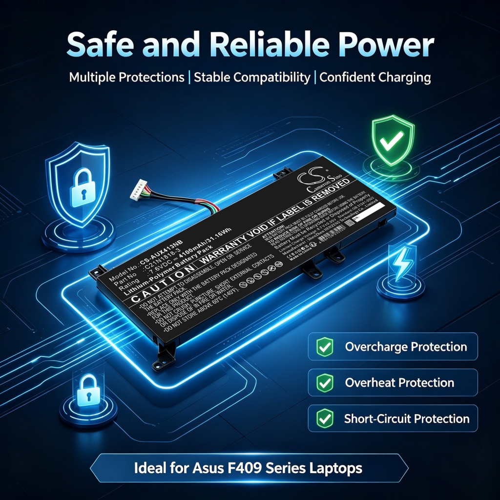 Batérie kompatibilné s Asus F409 F409 CS-AUX413NB