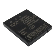 Kompatibilná náhrada batérie za Panasonic CGA-S004,CGA-S004A,CGA-S004A/1B,CGA-S004E/1B,DMW-BCB7