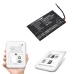 Batérie pre elektronické knihy, elektronické čítačky Barnes & noble CS-BNR500SL